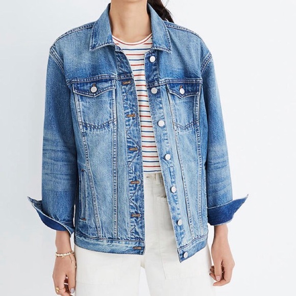 Madewell Jackets & Blazers - Madewell Oversized Denim Jacket